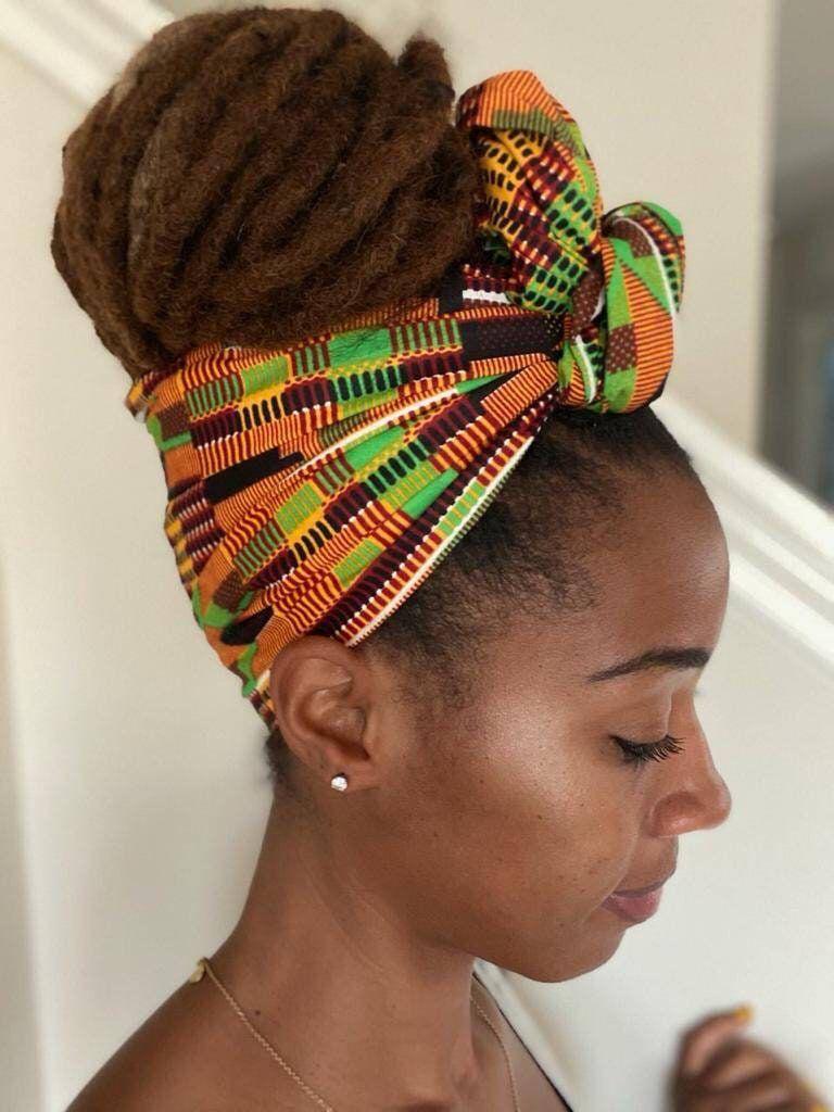 Image of Kente Head-wrap